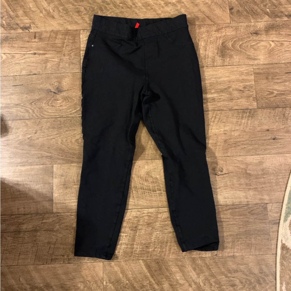 Spanx black leggings saddle pants